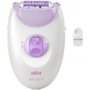 Braun Silk-épil 3 3-000 Depiladora con Cable, Púrpura y Blanco